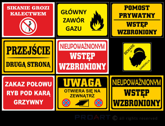 metalowa tabliczka brama wjazdowa